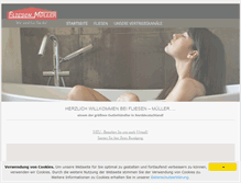 Tablet Screenshot of fliesencenter-mueller.de
